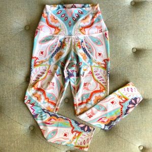 Evolution and Creation fun printed leggings